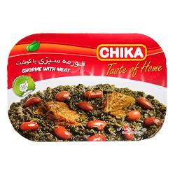 چیکا خورشت قرمه سبزی باگوشت 180 گرم